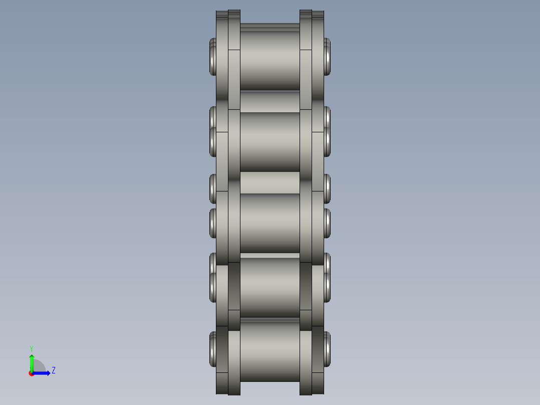 CHEH60B链条36节左视图