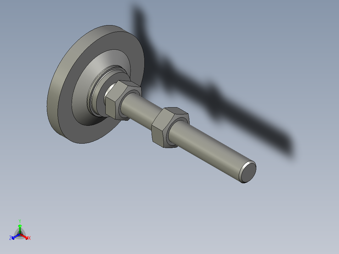脚杯AJPD16_70E正等轴测图