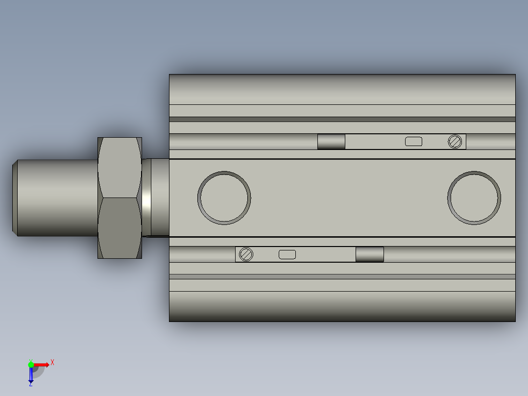 CDQ2B32-30DMZ-M9BL俯视图
