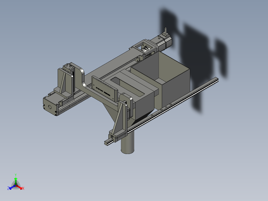 清洗移动模组主视图
