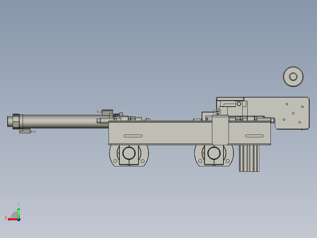 ZK03007弹簧片移栽组件后视图