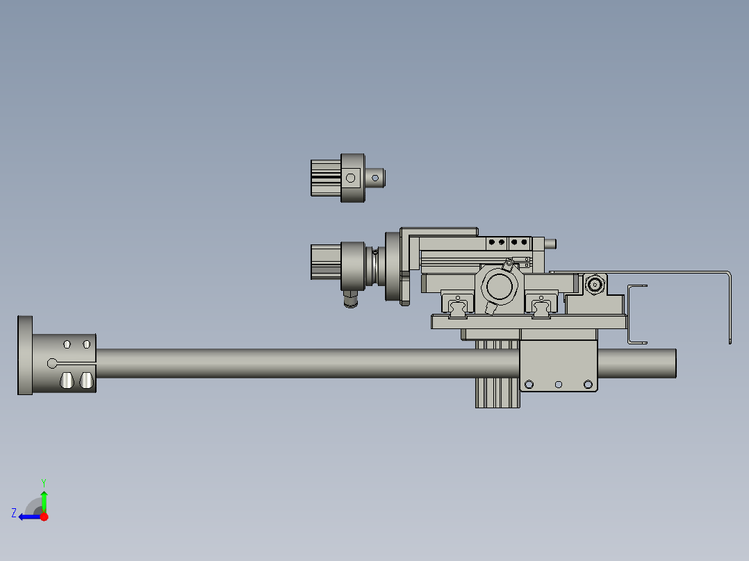 ZK03007弹簧片移栽组件右视图