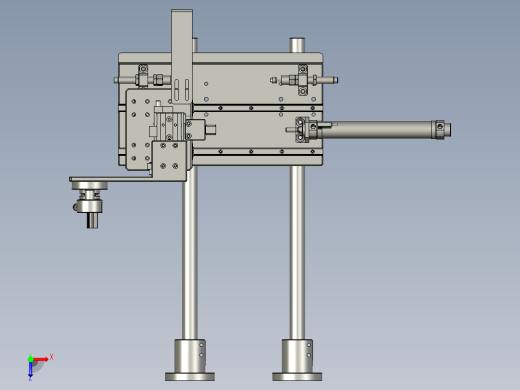 ZK03007弹簧片移栽组件俯视缩略图