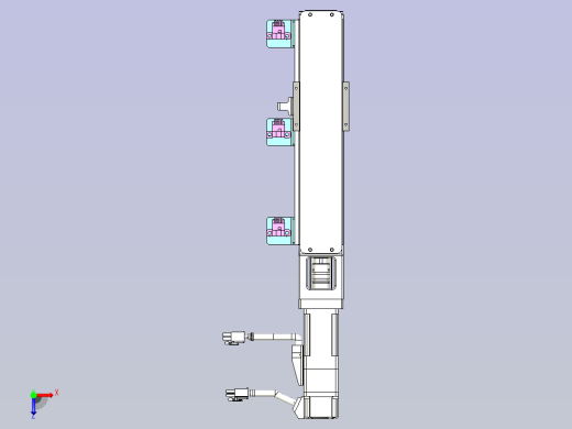 kk50-250A1-F0带MSMD012G1B电机俯视缩略图
