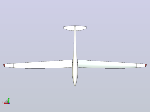 DG-1000滑翔机后视缩略图