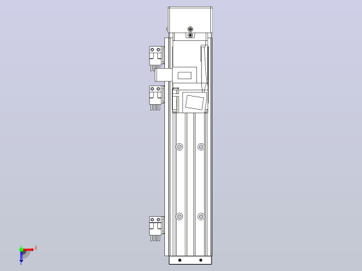 钢基模组TPA-KSR-5002C-250A1-MU-H1S2俯视缩略图