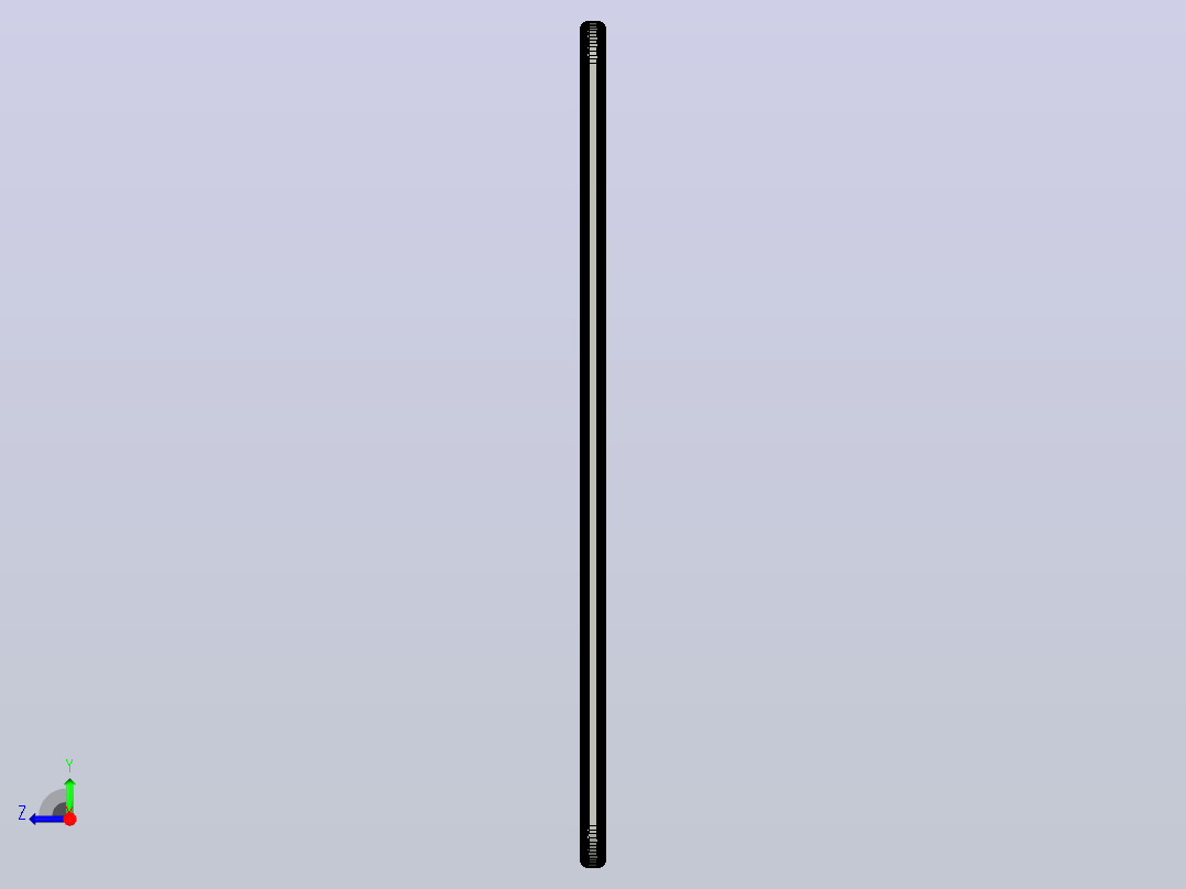福字吊坠右视图