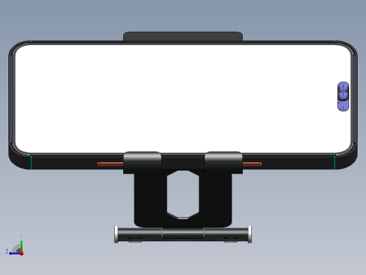 Iphone 14和手机支架右视缩略图