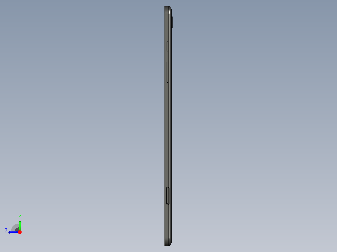 与三星Galaxy S6 Lite类似右视图