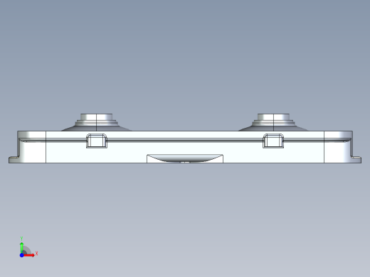solidworks Rotax 657发动机缸盖设计前视缩略图