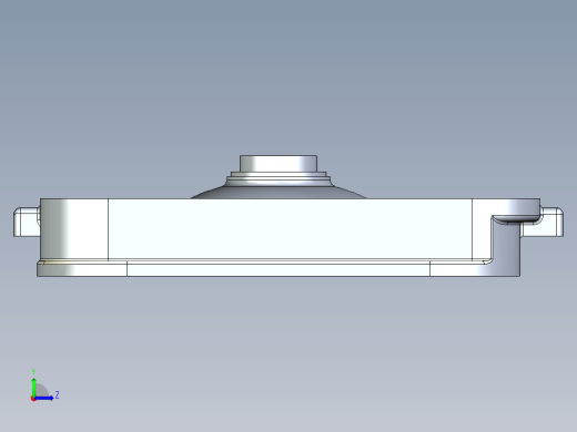 solidworks Rotax 657发动机缸盖设计左视缩略图