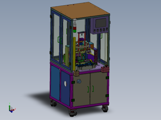 汽车中控盖板自动贴异形绒布设备