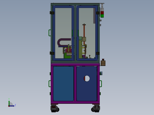 汽车中控盖板自动贴异形绒布设备左视缩略图