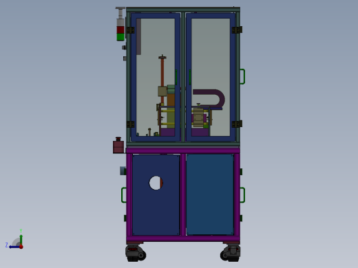 汽车中控盖板自动贴异形绒布设备右视缩略图