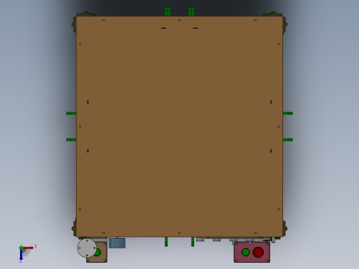 汽车中控盖板自动贴异形绒布设备俯视缩略图