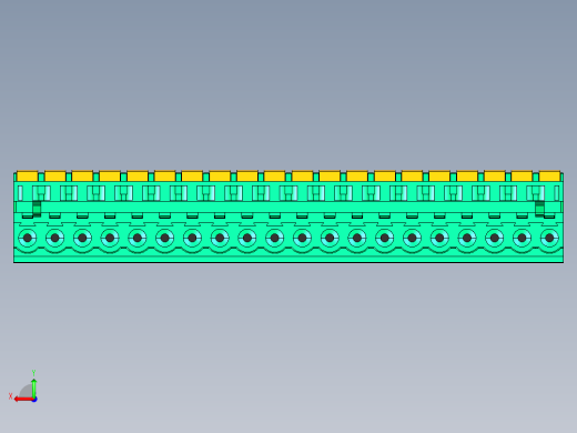DEGSON 2EDG 系列 5.0mm 可插拔接线端子组-2EDGKDA-5.0-20P-14-00AH后视缩略图