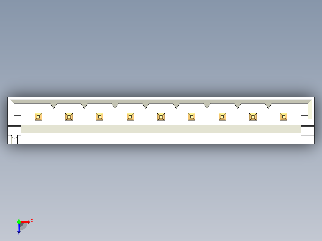 JST-B9B-EH-A俯视图