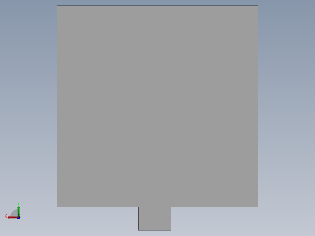 喇叭绕线工装后视图