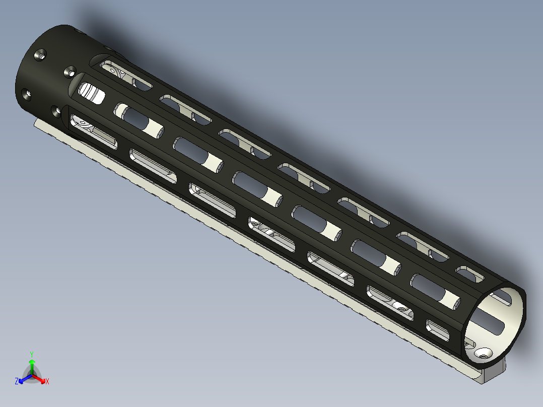AR 碳护木，适用于 9 34 英寸导气管