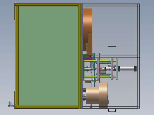 钣金自动上料打螺丝机左视缩略图