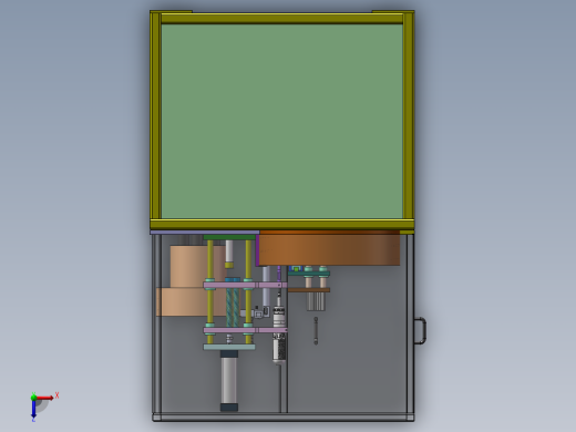 钣金自动上料打螺丝机俯视缩略图