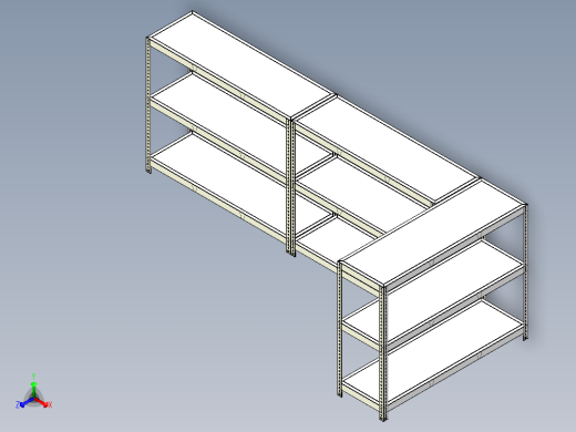 无紧固件的机架系统