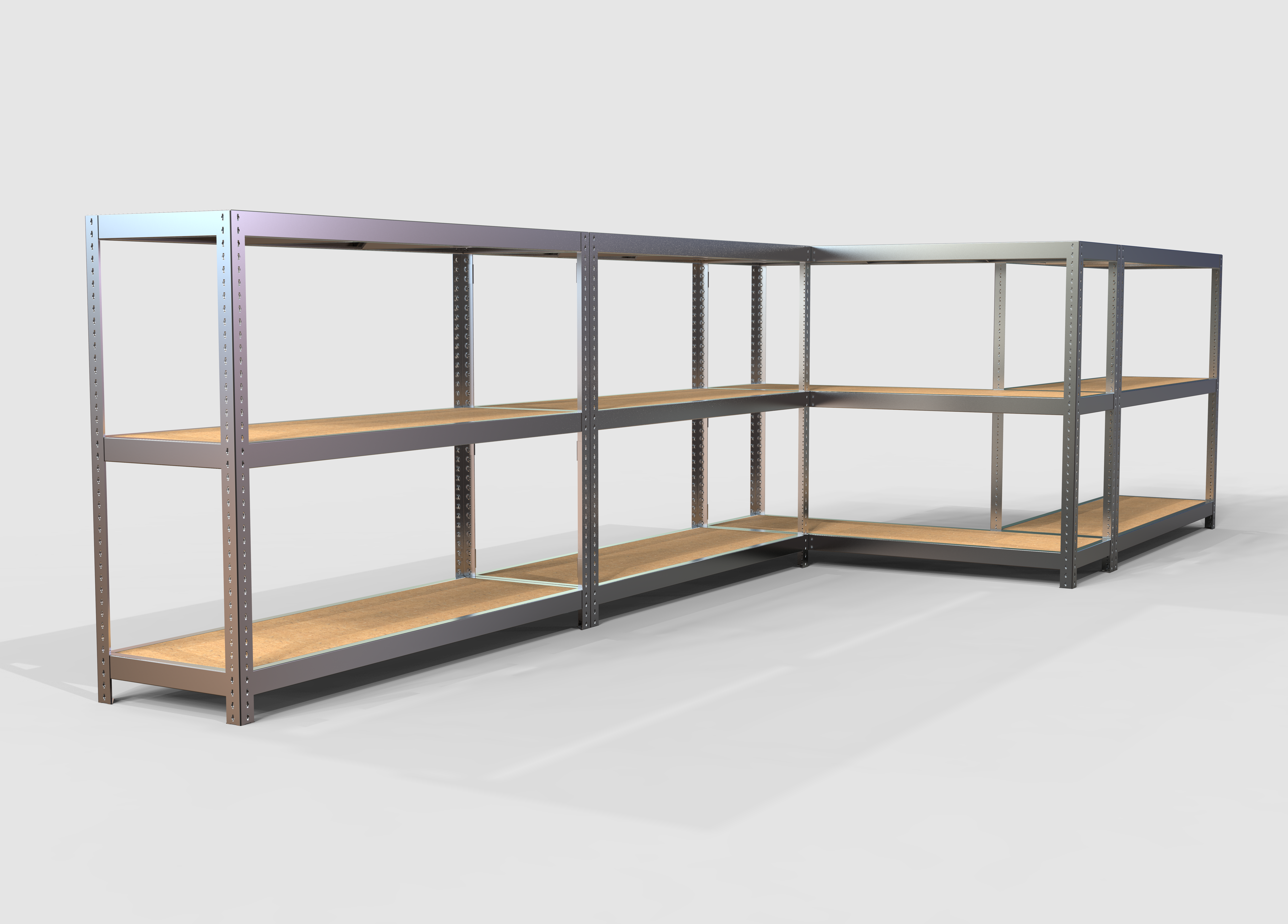 无紧固件的机架系统