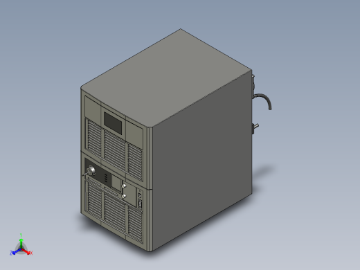 基恩士MD-F3000(W)_F3020(W)_C_kc图纸模型