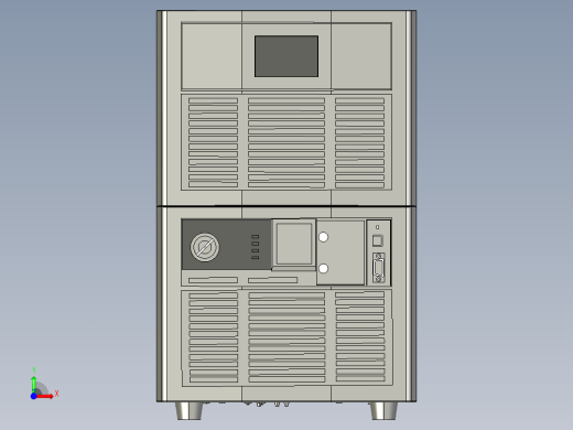 基恩士MD-F3000(W)_F3020(W)_C_kc图纸模型前视缩略图