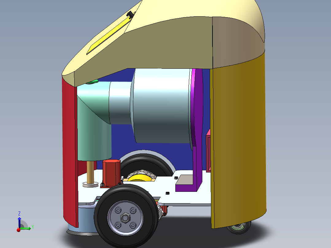 吸尘机器人模型