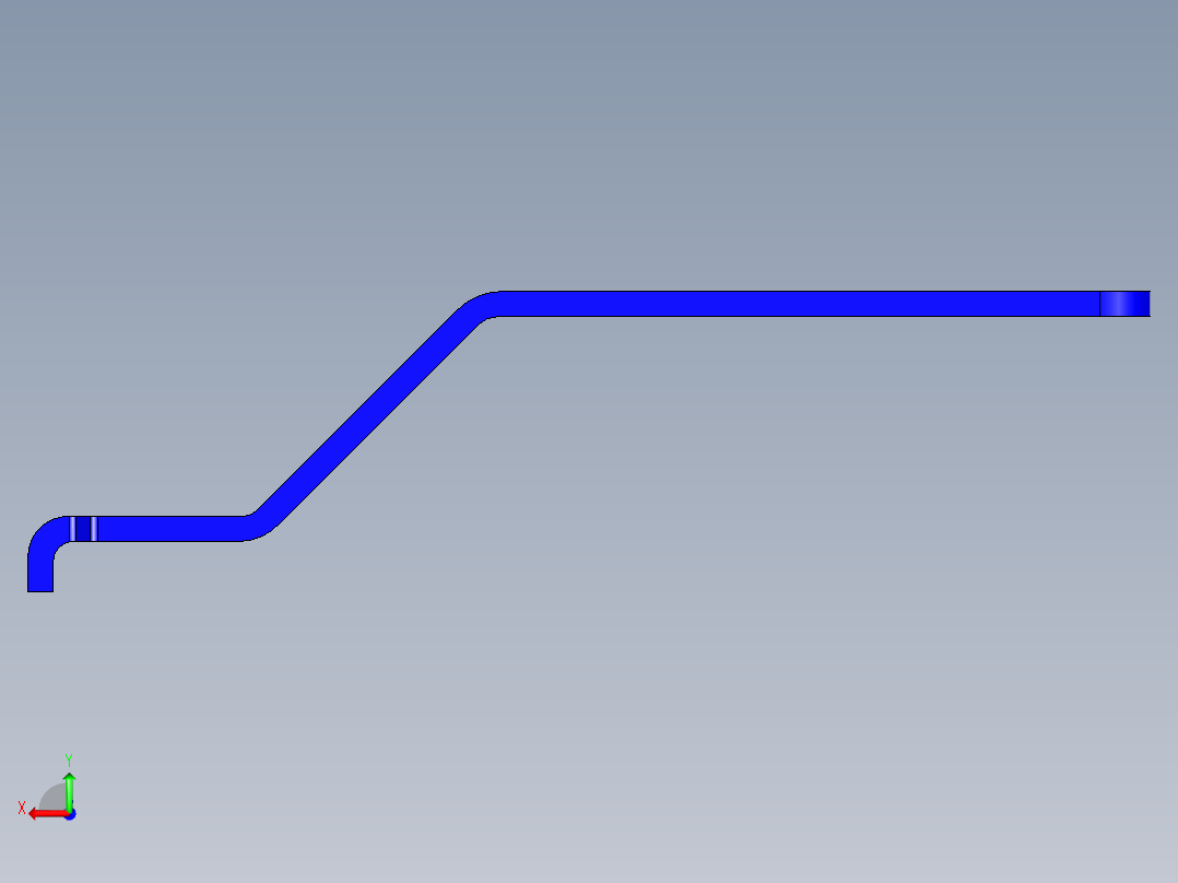 管道手动球阀-水管开关阀-手动阀门395_02_E_1_handle后视图