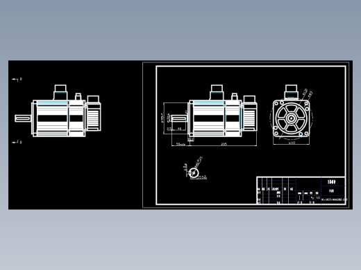 电机MS-110STE-M04030BZ-21P2（1033）