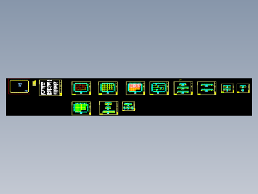 华辉公司钢结构工程CAD