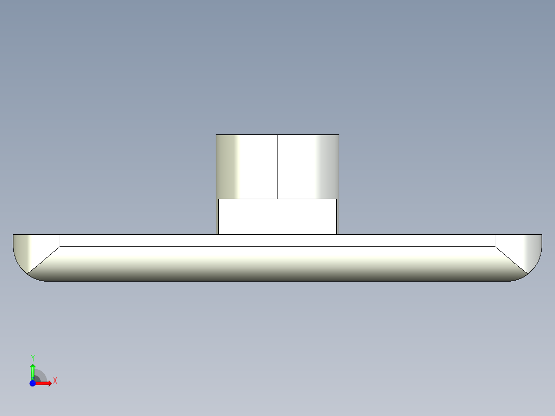 型材-BR 45X45 ZINC COVER CAP 3842518205前视图
