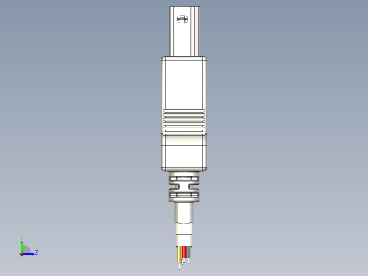 b型Usb数据线左视缩略图