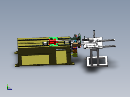 盘管校直切断弯管一体机