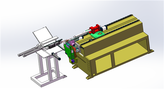 盘管校直切断弯管一体机