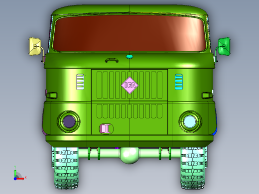 东德依发W50多用途轻型卡车前视缩略图