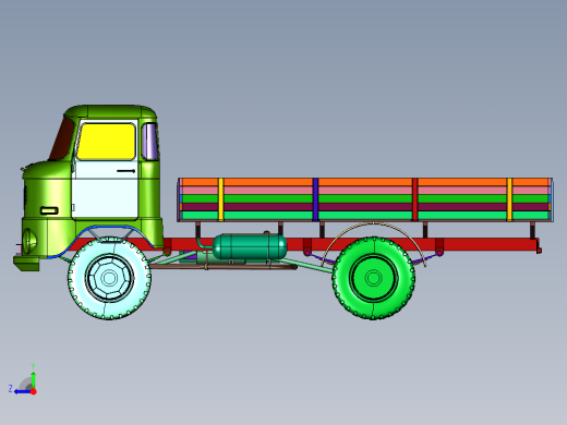 东德依发W50多用途轻型卡车右视缩略图