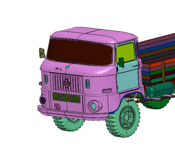 东德依发W50多用途轻型卡车