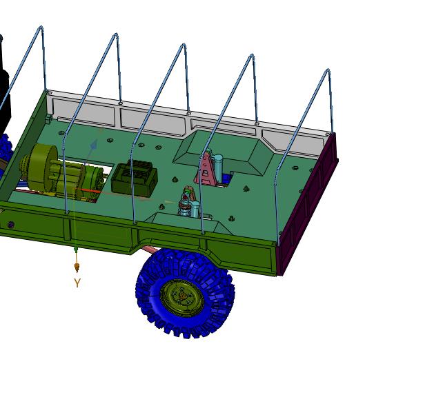 遥控重型越野电动载货车卡车