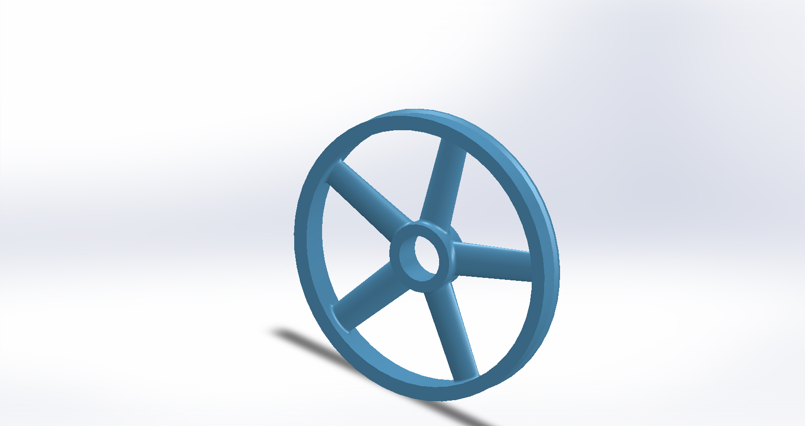 皮带和滑轮-6--sw三维 3d模型设计图