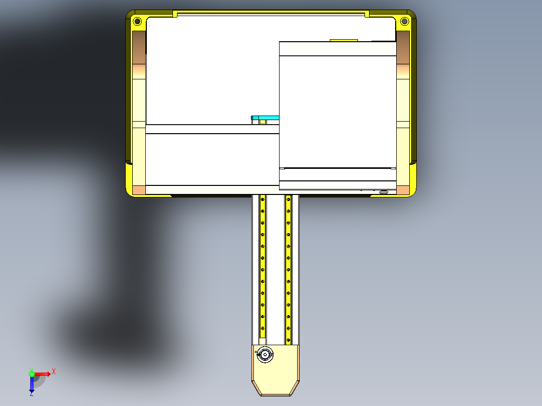 新型焊锡机 3俯视图