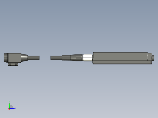 基恩士CV-S200C_M_kc图纸模型左视缩略图
