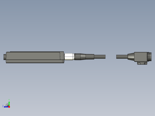 基恩士CV-S200C_M_kc图纸模型右视缩略图