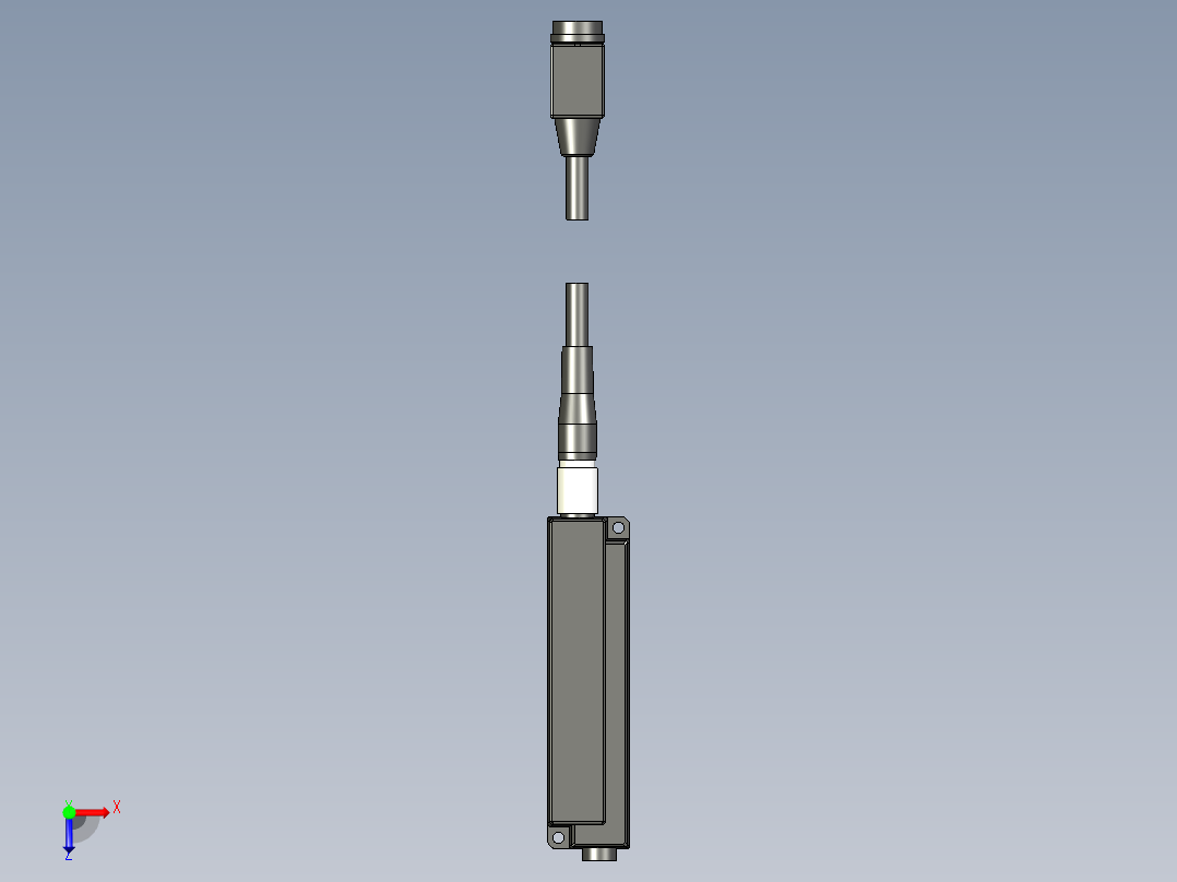 基恩士CV-S200C_M_kc图纸模型俯视图