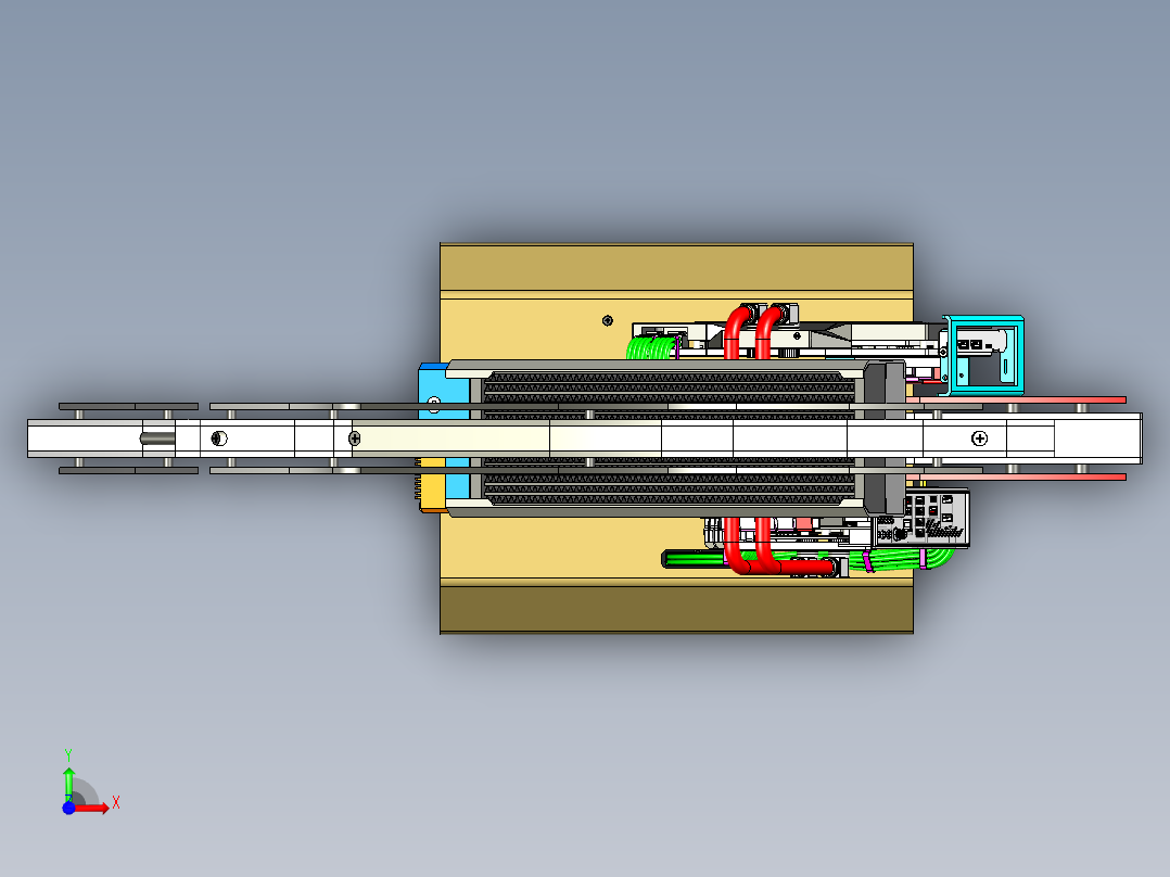 定制 ROG 电脑前视图