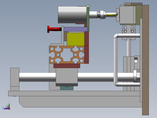 自动钻孔机sw18可编辑右视缩略图