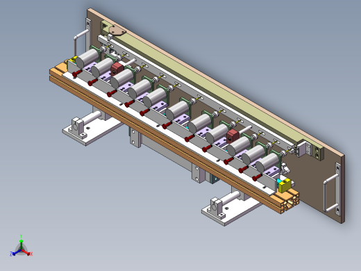 自动钻孔机sw18可编辑正等轴测缩略图