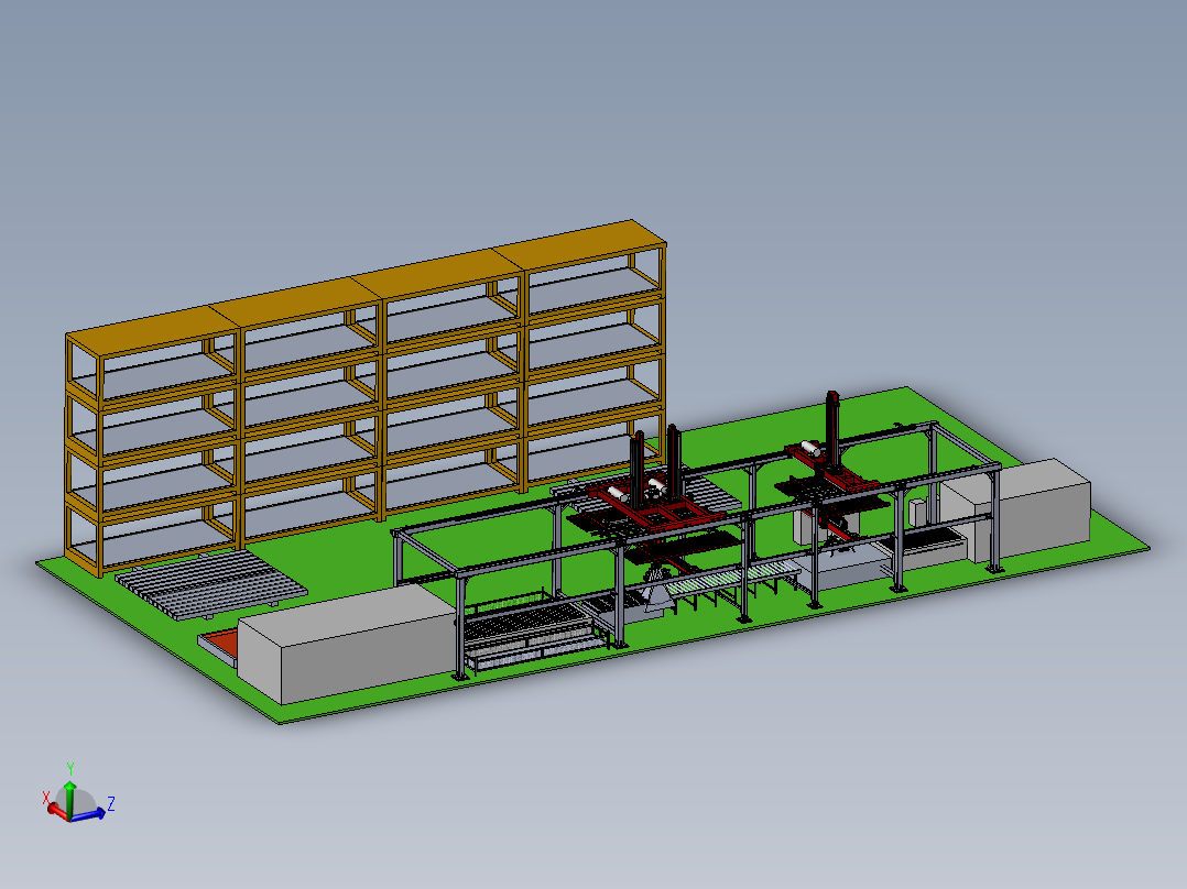 激光切割智能生产线sw18